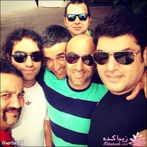 هنرمندان و تیم ملی (عکس)